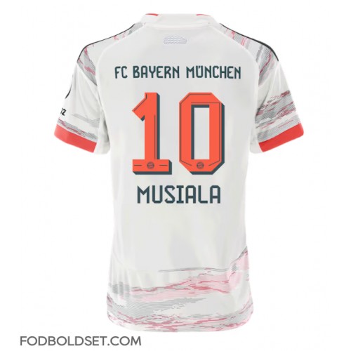 Bayern Munich Jamal Musiala #10 Udebanetrøje Dame 2025-26 Kortærmet